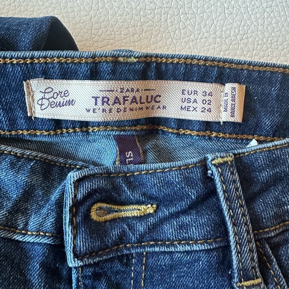 Zara Women's Skinny Jeans - Blue - Picture 1 of 4